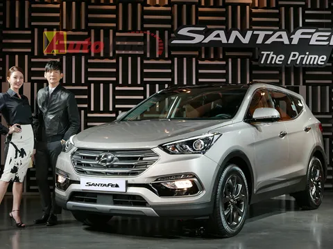 Hyundai Santa Fe được nâng cấp tại Hàn Quốc