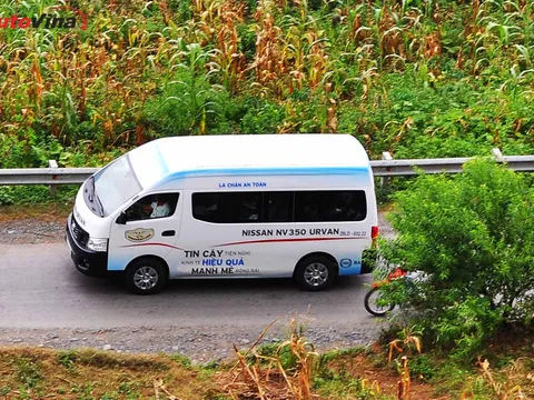 Nissan NV350 Urvan – Thoải mái, tiết kiệm và an toàn