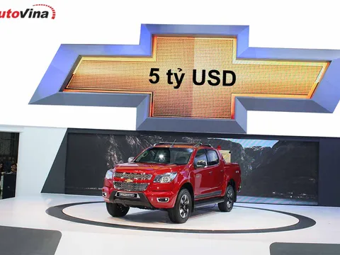 Chevrolet đầu tư 5 tỷ USD phát triển dòng xe mới