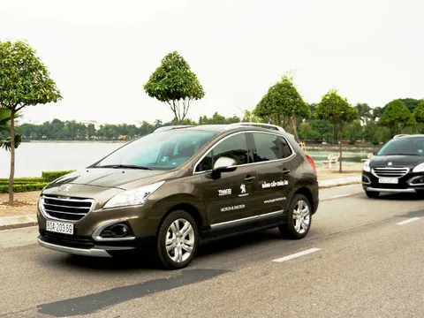 Peugeot tổ chức lái thử xe tại miền Bắc