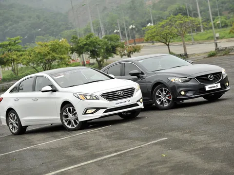 Chọn Sonata hay Mazda6 ?