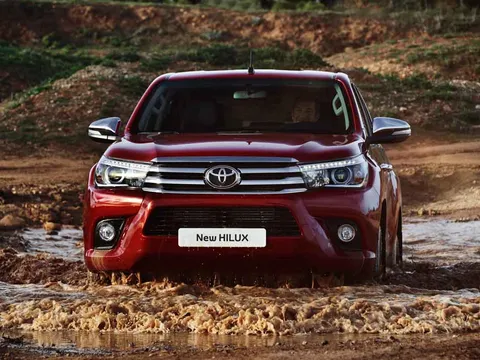 Toyota Hilux 2016 đã lộ diện tại Việt Nam