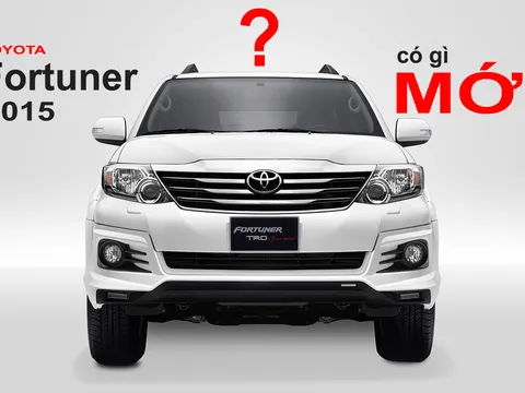 Toyota Fortuner TRD Sportivo 2015 đã chính thức ra mắt tại Việt Nam