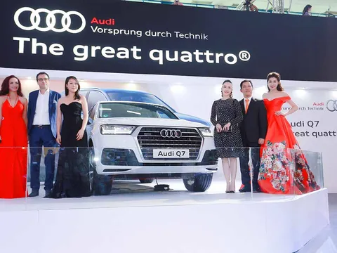 Audi Q7 mới trình diễn tại VIMS 2015