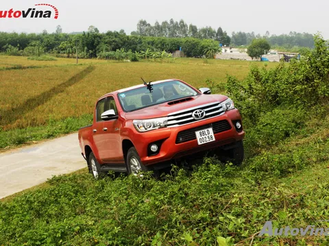 Trải nghiệm Toyota Hilux 2016 mới