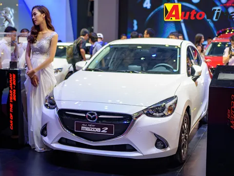 [VMS 2015] Mazda2 CKD ra mắt, rẻ hơn bản nhập khẩu