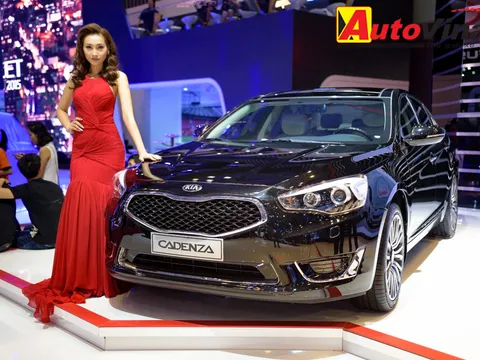 [VMS 2015] Kia Cadenza: xe sang từ Hàn Quốc