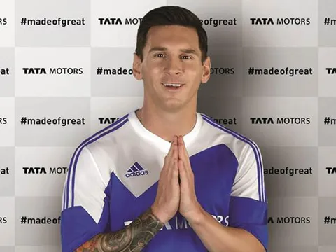 Lionel Messi trở thành đại sứ của hãng xe Ấn Độ
