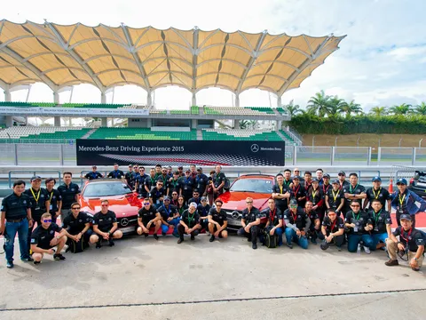 [Album] Các tay lái Việt trải nghiệm Mercedes-Benz trên đường đua Sepang, Malaysia