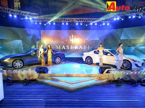 Việt Nam chào đón Maserati - "Cây đinh ba" nước Ý