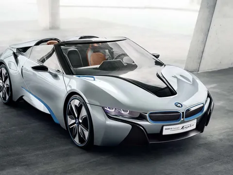 BMW i8 mui trần sẽ sớm được sản xuất ?