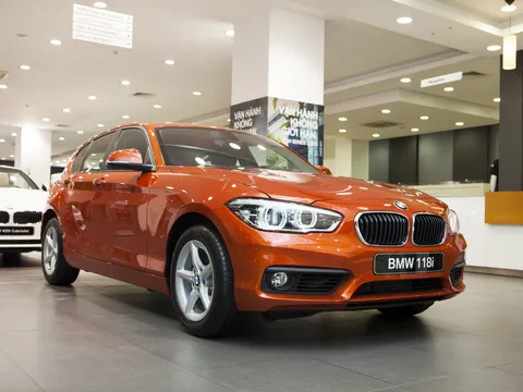 BMW 118i 2016 tại Việt Nam có giá 1,299 tỷ đồng