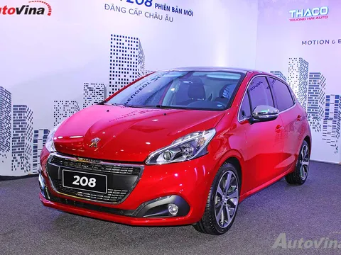 Peugeot 208 ra mắt tại Việt Nam có giá 895 triệu đồng