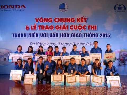 Kết quả cuộc thi “Thanh niên với Văn hóa giao thông 2015”