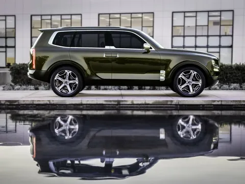 Kia Telluride concept ra mắt tại triển lãm Detroit 2016