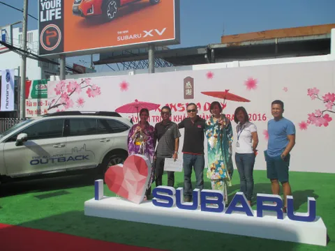 Lần đầu tiên Subaru thực hiện "Ngày hội Kansha" tại Việt Nam