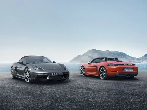 Porsche giới thiệu mẫu 718 Boxster và 718 Boxster S