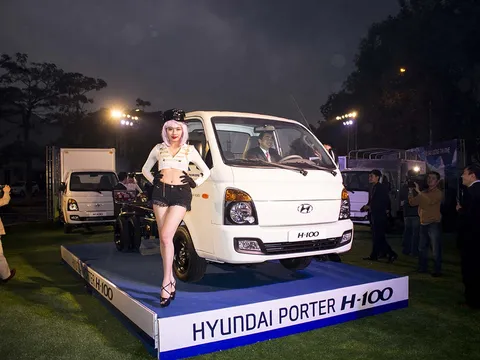 Hyundai Thành Công chính thức giới thiệu xe tải nhẹ Porter H100