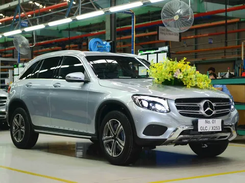 Mercedes-Benz GLC đã được xuất xưởng tại Việt Nam