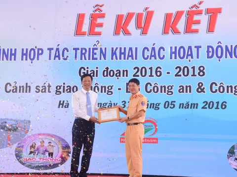 Honda Việt Nam phối hợp cùng Cục Cảnh sát giao thông trong 3 năm