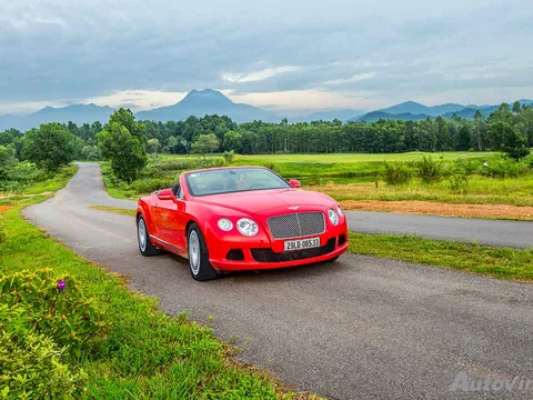 Trải nghiệm Bentley Continental GTC - Mãnh thú W12