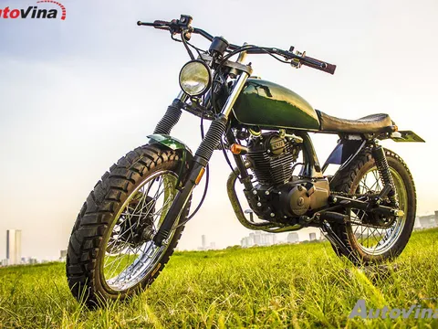 Ngắm bản độ Honda GL MAX 125 theo phong cách Street Tracker