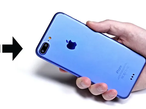 iPhone 7 đã xuất hiện tại Việt Nam với nút Home mới, chống nước