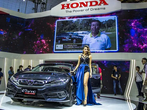 Chi tiết Honda Civic 2016 trưng bày tại Triển lãm Vietnam Motor Show 2016