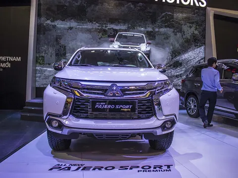 Chi tiết Mitsubishi Pajero Sport mới tại Vietnam Motor Show 2016