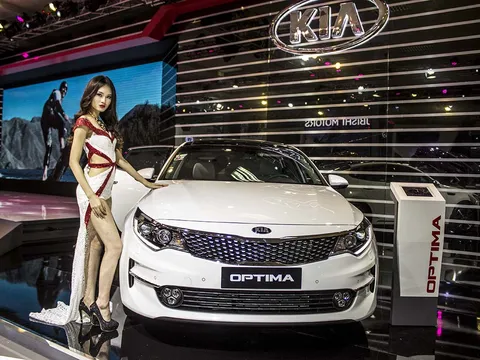 Chi tiết Kia Optima hoàn toàn mới tại Triển lãm Vietnam Motor Show 2016