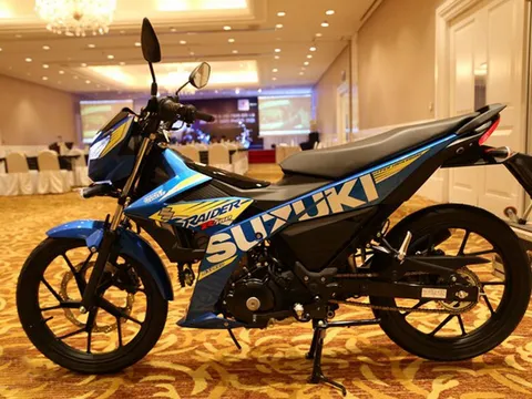Suzuki Raider thế hệ mới - đối thủ của Honda Winner và Yamaha Exciter ra mắt tại Việt Nam
