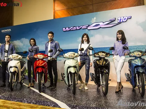 Những điểm đáng chú ý trên Honda Wave Alpha 110cc mới ra mắt