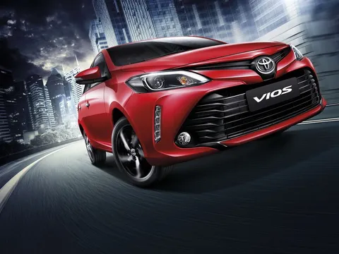 Cận cảnh Toyota Vios 2017 vừa trình làng