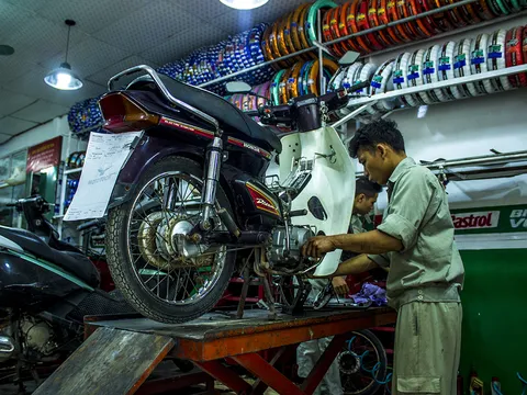 Bảo dưỡng xe máy dịp Tết, cần lưu ý gì?