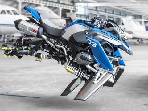 BMW Motorrad ra mắt mô hình xe bay có kích thước như thật