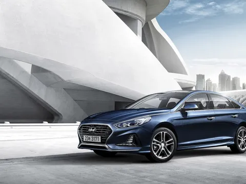 Hyundai Sonata 2018 lộ diện hoàn toàn