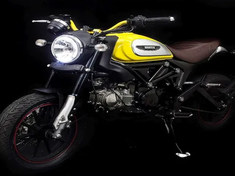 Lifan Hunter 125 - xe nhái Ducati Scrambler có giá tương đương từ 35 triệu đồng tại Thái Lan