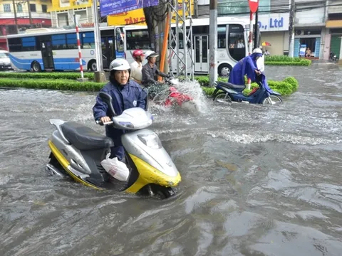 Để không bị "thuỷ kích" khi cho xe ga lội nước