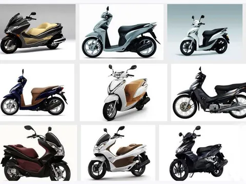 Bảng giá xe máy Honda tháng 6/2017