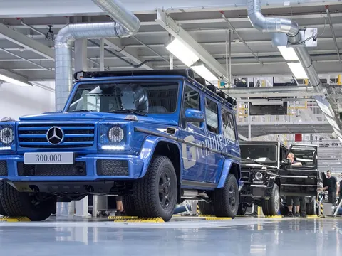 Mercedes-Benz G-Class “vua địa hình” thứ 300.000 xuất xưởng
