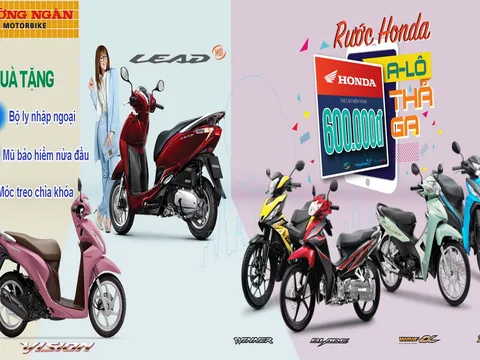 Tri ân khách hàng, Honda Kường Ngân mang đến nhiều ưu đãi khi mua xe từ tháng 01/08