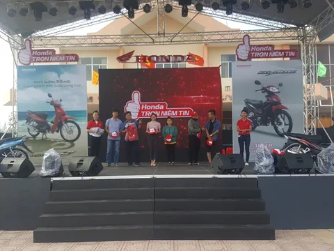 Nhận nhiều ưu đãi khi đến với chương trình “Honda – Trọn Niềm Tin” trong tháng 8