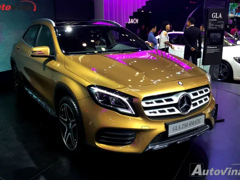 [VMS 2017] Mercedes GLA 2018 cá tính mới giá bán từ 1,6 tỷ đồng tại Việt Nam