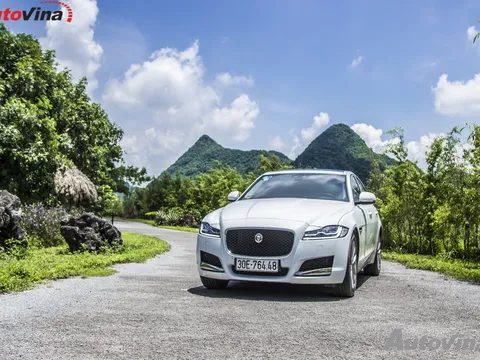 Trải nghiệm sức mạnh "Báo Anh Quốc": Jaguar XF 2017