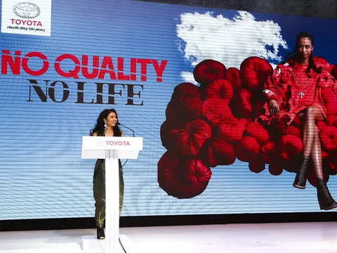 Nữ Rapper Suboi trở thành đại sứ dự án "NO QUALITY. NO LIFE" của Toyota Việt Nam