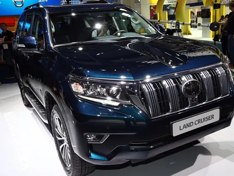 Toyota Land Cruiser 2018 lộ diện mới hơn tại triển lãm Frankfurt