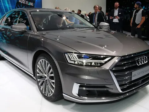 Audi A8 2018 thu hút tại triển lãm Frankfurt Motor Show 2017