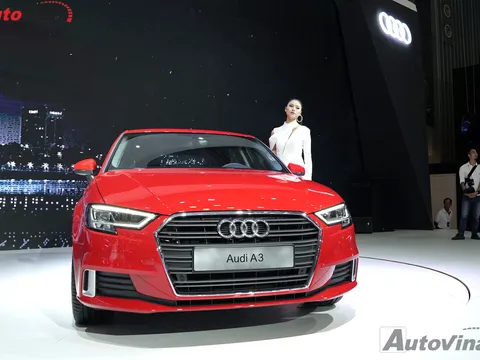 [VIMS 2017] - Audi A3 Sportback mới ra mắt thị trường Việt Nam giá 1,55 tỷ