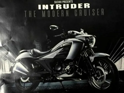 Suzuki Intruder 150 “rò rỉ” ảnh thiết kế