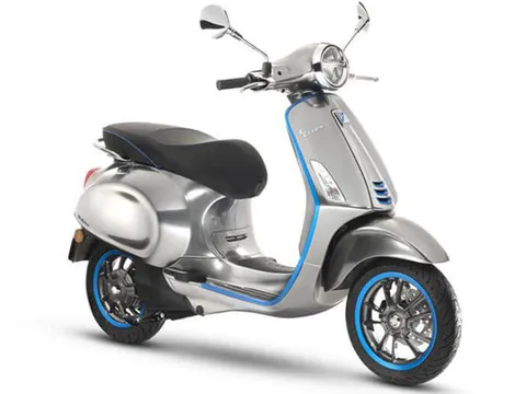 Hé lộ mẫu Vespa chạy điện đạt quãng đường gần 100 km